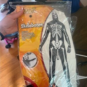 Skeleton Jumpsuit Costume